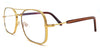 BORN TO LOSE Gold / Blue Light Blocker
