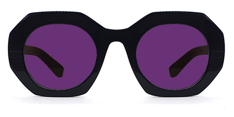 CUT 118 Blonde Black / Purple