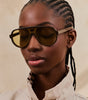 CUT 131 DARK BROWN / TAN