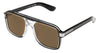 CUT 141 BLACK-CLEAR / MOCHA