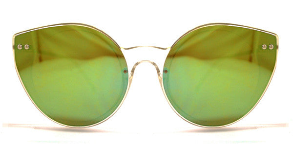 Alpha Clear / Yellow Mirror