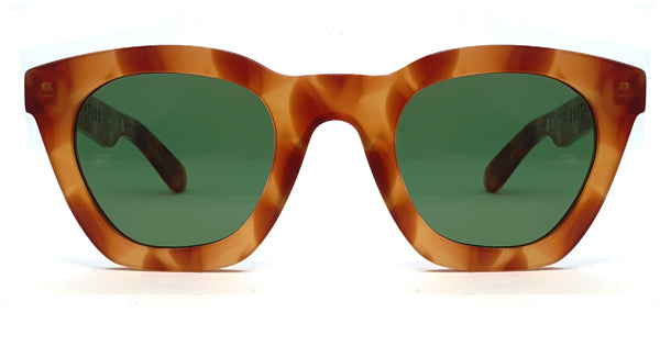 CUT SIXTY-FOUR HAVANA TORT / DARK GREEN