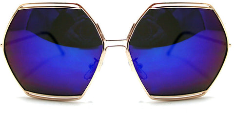 Hype Gold / Blue Mirror