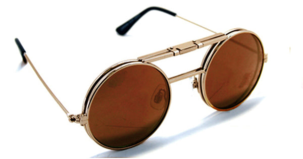Lennon Flip Up Gold / Bright Brown