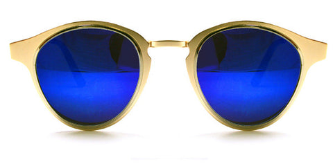 Warp Gold Silver Blue Mirror
