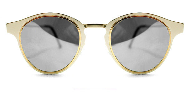 Warp Silver Gold Silver Mirror